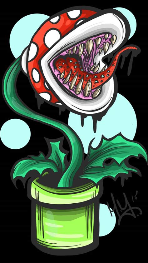 Piranha Plant Wallpapers Wallpaper Cave