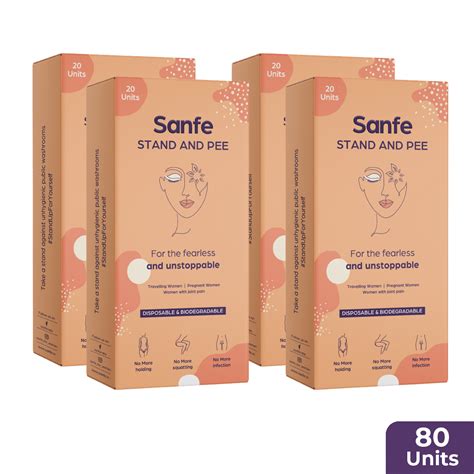 Sanfe Pack Of Travel Hygiene Kit Disposable Portable Urination