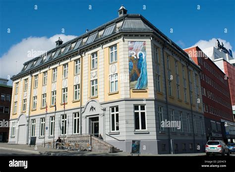 Norway, Tromso. Northern Norway Art Museum (aka Nordnorsk Kunstmuseum) located in downtown ...