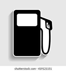 Gas Pump Sign Stock Vector Royalty Free Shutterstock