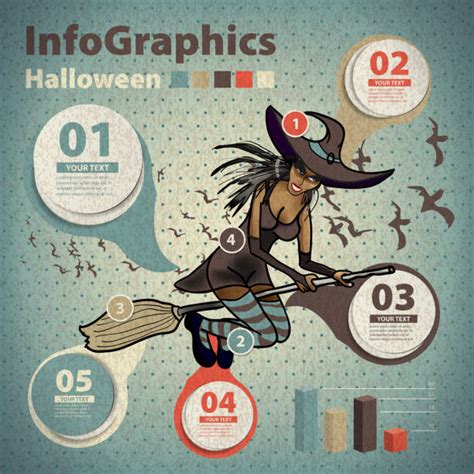 Halloween Infographic Illustrations Royalty Free Vector Graphics