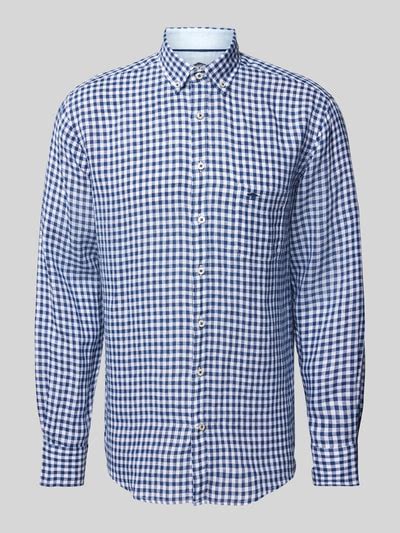 Kup Online Fynch Hatton Koszula Lniana O Kroju Slim Fit Ze Wzorem W