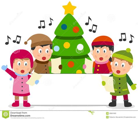 Clipart Christmas Trees Singing Christmas Carols 20 Free Cliparts