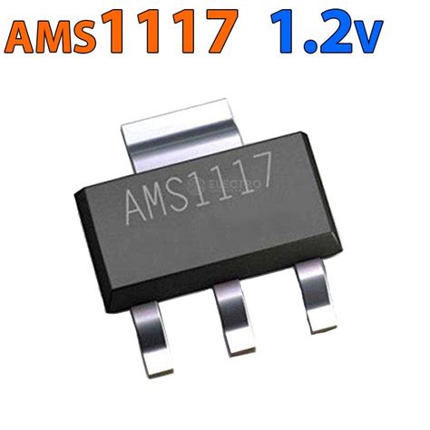 AMS1117 1 2 Regulador tensión 1 2v 1A SOT 223