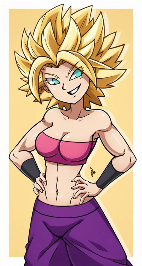 Dragon Ball Super Ssj Caulifla By Dmy Gfx On Deviantart