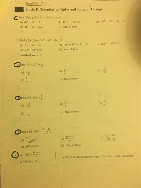 Solved Find F X F X 4x 4 5x 3 2x 3 A 4x 3