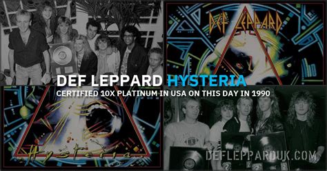 33 Years Ago DEF LEPPARD's HYSTERIA Album 10x Platinum In The USA