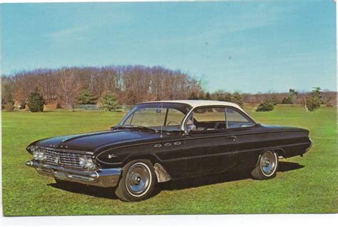 Advertising Postcard Of The Buick Lesabre Two Door Hardtop Ebay