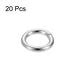 Metal O Ring Non Welded Rings For Hardware DIY Leather Craft 20pcs