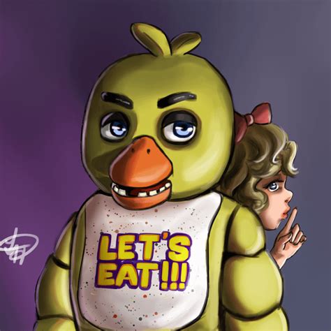 Chica Fanart for a collaboration : r/fivenightsatfreddys