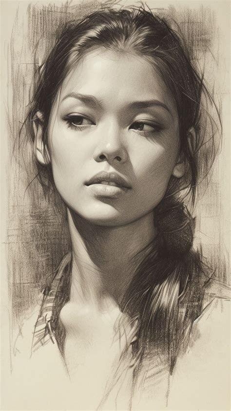 Pin by talina on اسود وابيض in 2024 Pencil sketch portrait