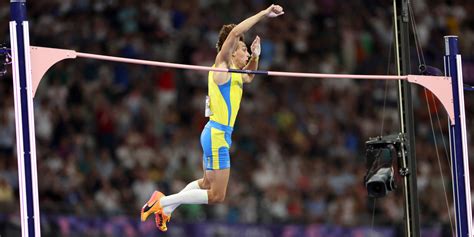 VIDÉO JO Paris 2024 le Suédois Armand Duplantis bat le record du