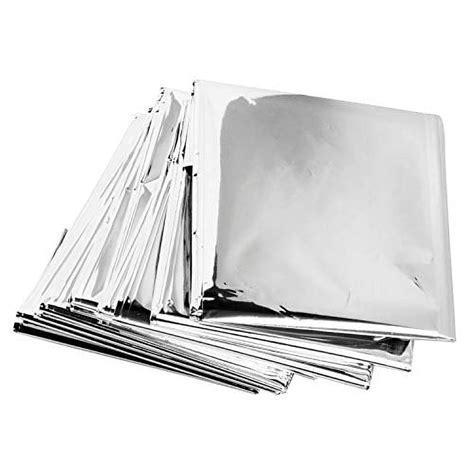 Asa Techmed Emergency Mylar Thermal Blanket Foil Rescue Space Blanket