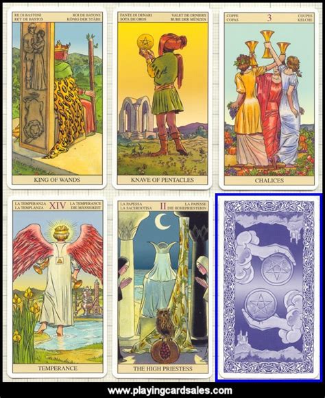 R Somerville Playing Cards Playingcardsales Tarot Of The New