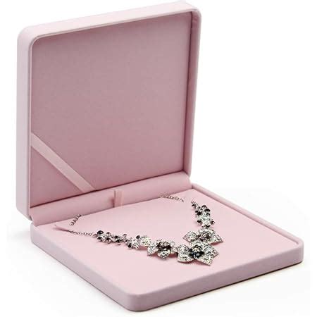 Amazon Oirlv White Velvet Jewelry Set Gift Box Ring Earring Big