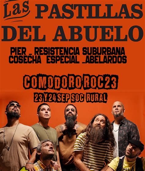 Resistencia Suburbana Y Las Pastillas Del Abuelo Tocan En El Comodoro Rock