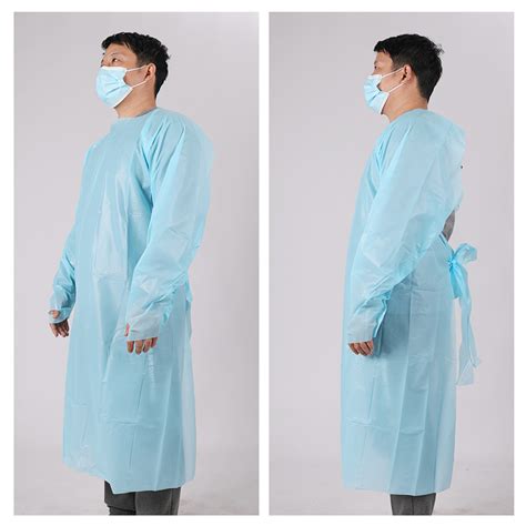 Mastermed Cpe Disposable Clinical Surgical Sterile Isolation Gowns With