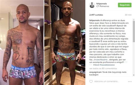 Felipe Melo Mostra F Sico Antes E Depois E Conta Como Ficou Mais