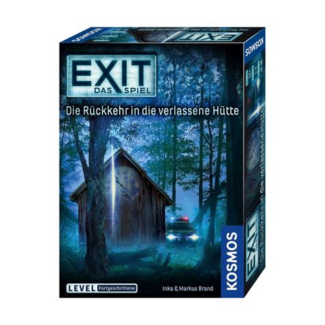 Kosmos EXIT Das Spiel Rückkehr in verlassene Hütte Fortges