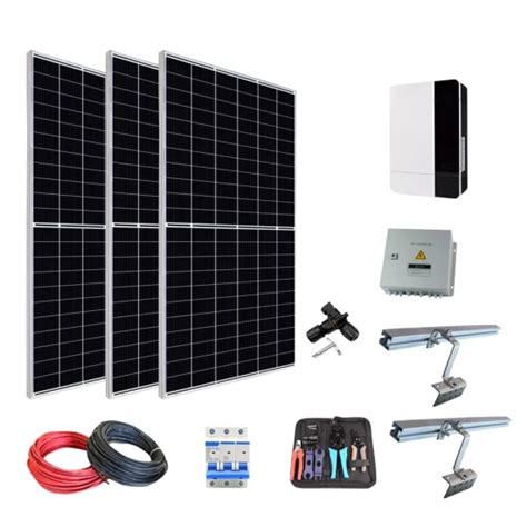 Factory Solar System 5kw Komplet Power System For Home 4kva Solar