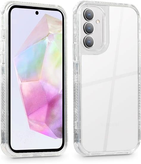 Yapanizcel Funda Para Samsung Galaxy A G Case Uso Rudo Transparente