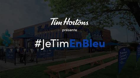 Tim Hortons On Twitter Pour La Saint Jean Tim Passe Du Rouge Au Bleu