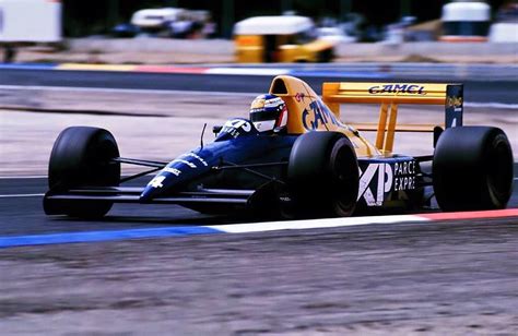 Jean Alesi Tyrrell Ford 018 1989 French GP Le Castellet Le