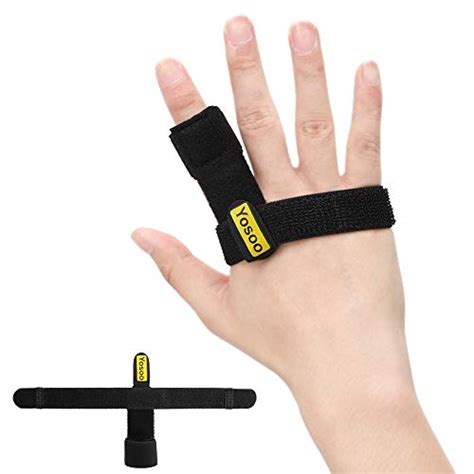 Buy Trigger Mallet Finger Splint Built In Aluminium Support Trigger Straightening Finger Brace