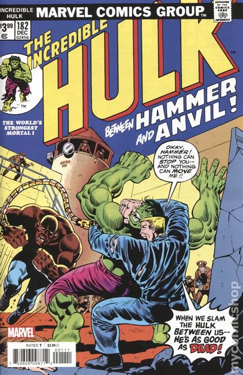 Incredible Hulk Facsimile Edition Marvel Comic Books