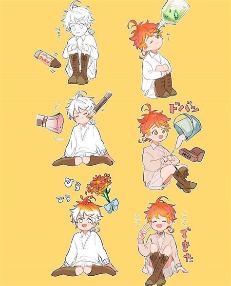 Pin Oleh Random Di The Promised Neverland Neverland Ilustrasi