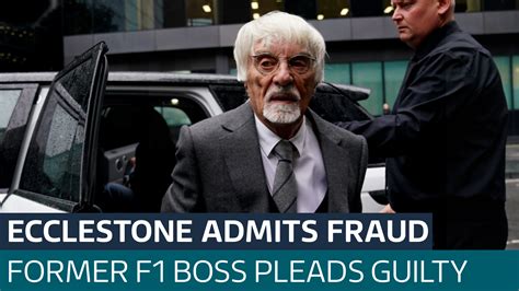 Former F Boss Bernie Ecclestone Fined Million And Given A