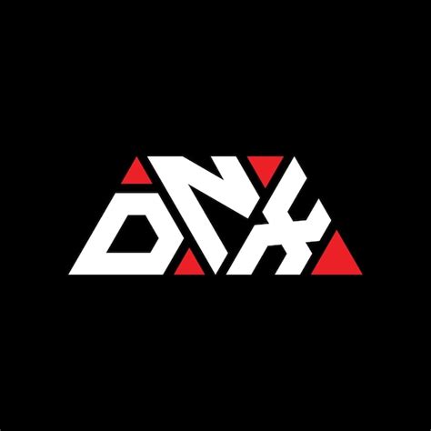 Diseño De Logotipo De Letra Triangular Con Forma De Triángulo Dnx