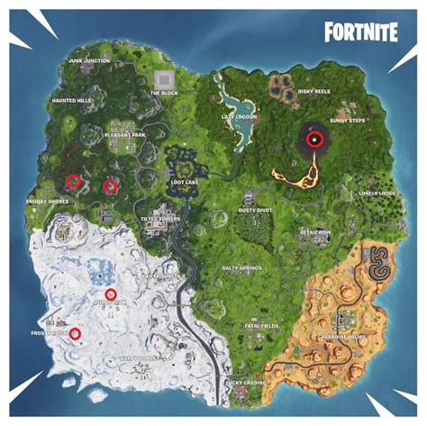 Fortnite: Highest elevation locations | PC Gamer