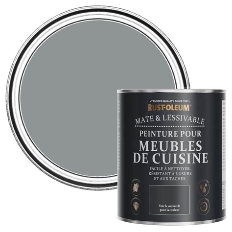 Rust Oleum Peinture Pour Meubles De Cuisine Mat Anthracite 750ml