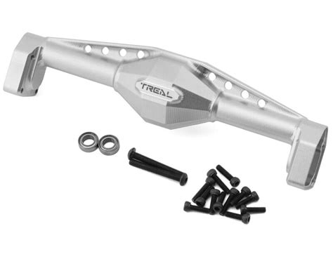 Treal Hobby Axial UTB18 Aluminum Rear Axle Housing Silver