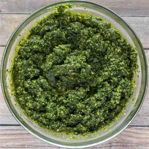 Authentic Italian Pesto Genovese Chef Dennis