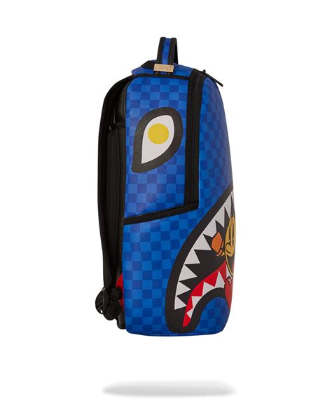 Sprayground Pacman Livin The Dream Backpack Blue City Nyc