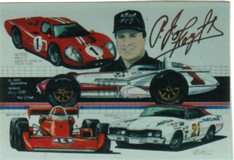 A J Foyt Artwork Gallery Bill Rankin Racersreunion