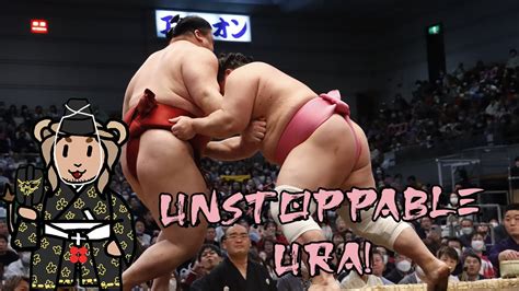 Unstoppable Ura Climbs Up The Banzuke All Of His Matches From The