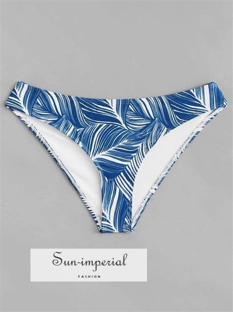 Jungle Leaf Print Swimming Panty Cross Wrap Bikini Top Hot Sex Picture