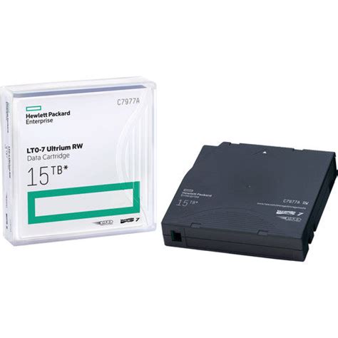 Hpe Lto 7 Ultrium 15tb Rw Data Cartridge