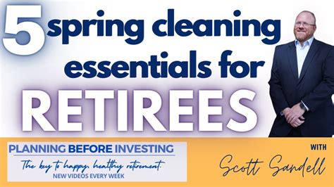 Spring Cleaning Essentials For Retirees Youtube