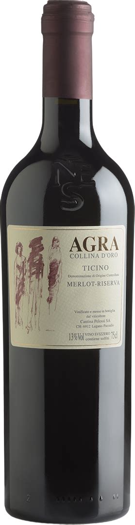 Agra Collina D Oro Merlot Riserva Ticino Doc Cantina Pelossi Sa