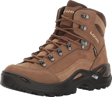 Lowa Renegade Gtx Mid Ws Womens Hiking Boots Taupesepia 8 Uk 10