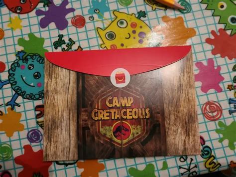 Jurassic World Camp Cretaceous Dinosaurs Mcdonald S Happy Meal Toy