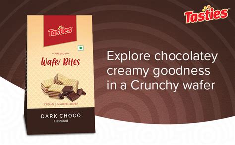 Buy Tasties Wafer Bites Dark Choco Online At Best Price Of Rs 62