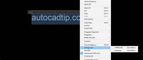 How To Change Your Mtext To Lower Case Or Upper Case In Autocad