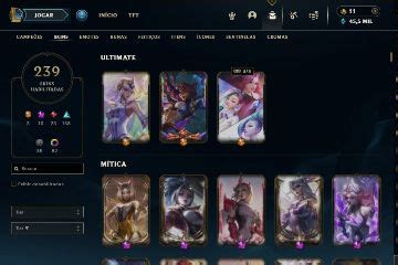 CONTA LOL FA 200 SKINS League Of Legends Contas GGMAX