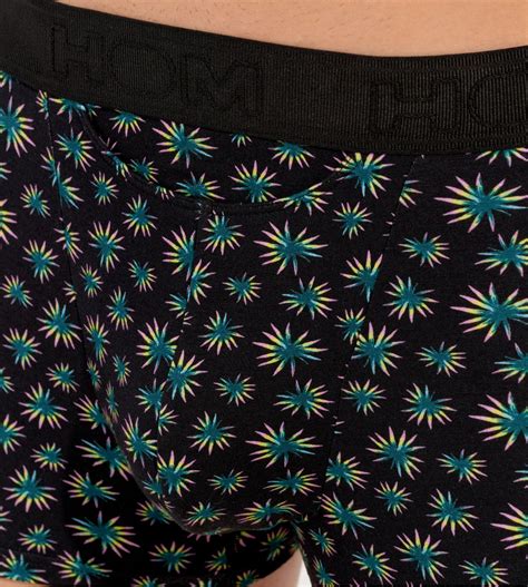 Boxer HO1 Dizzi imprimé Noir HOM Lingerie Sipp