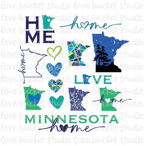 Mn State Svg Minnesota Bundle Minnesota Clip Art Sota Girl Svg Mn